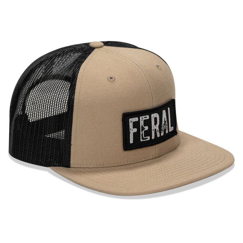 Load image into Gallery viewer, Feral Patch Flatbill Snapback Hat