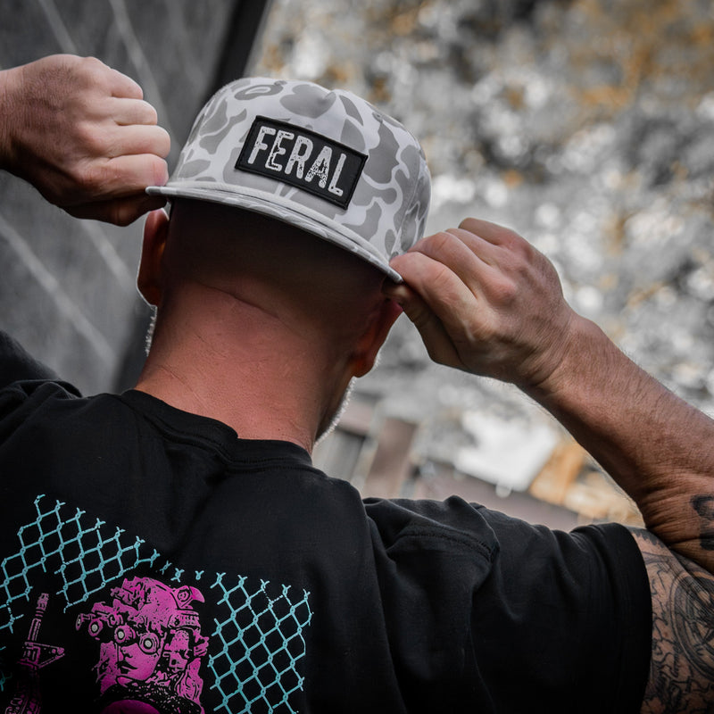 Load image into Gallery viewer, Feral Patch Flatbill Snapback Hat