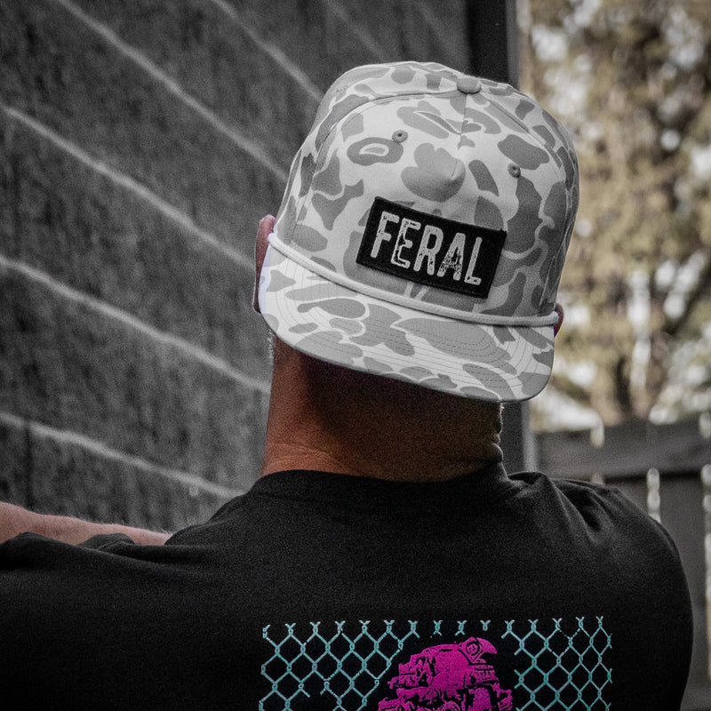 Load image into Gallery viewer, Feral Patch Flatbill Snapback Hat