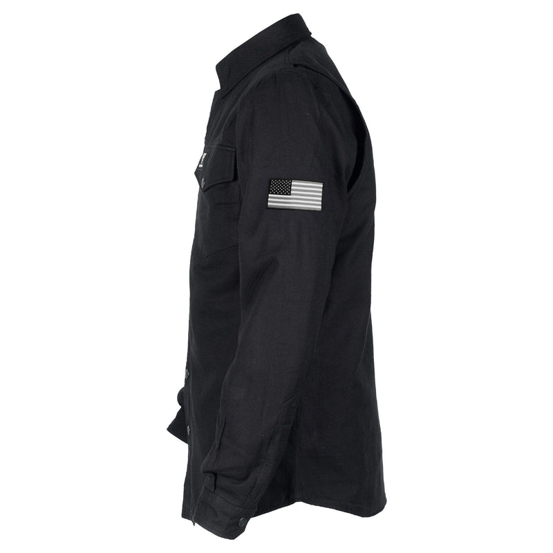 Load image into Gallery viewer, Protective Flannel Shirt - Black Solid