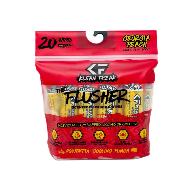Load image into Gallery viewer, The Flusher 20 Pack - Flushable Wipes