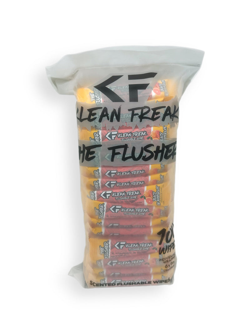 Load image into Gallery viewer, The Flusher - 100 Pack - Flushable Wipes