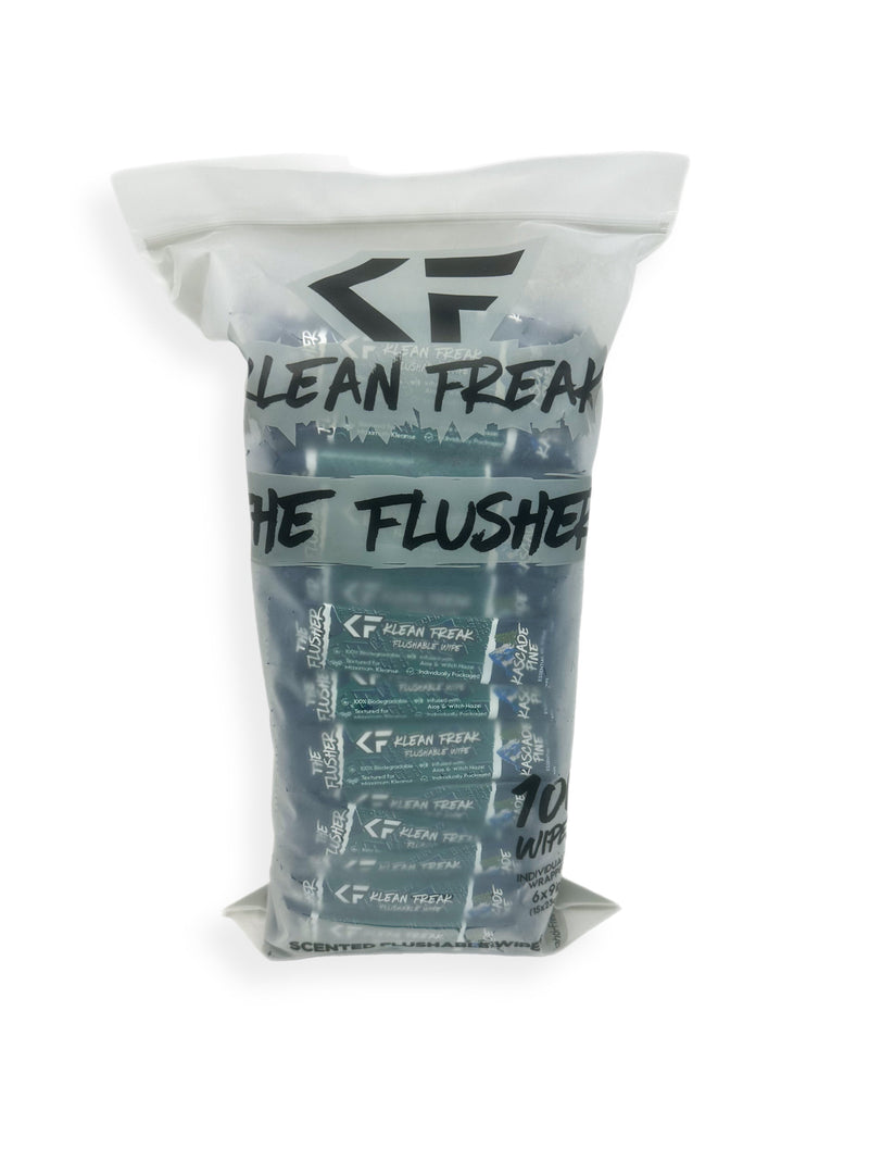 Load image into Gallery viewer, The Flusher - 100 Pack - Flushable Wipes