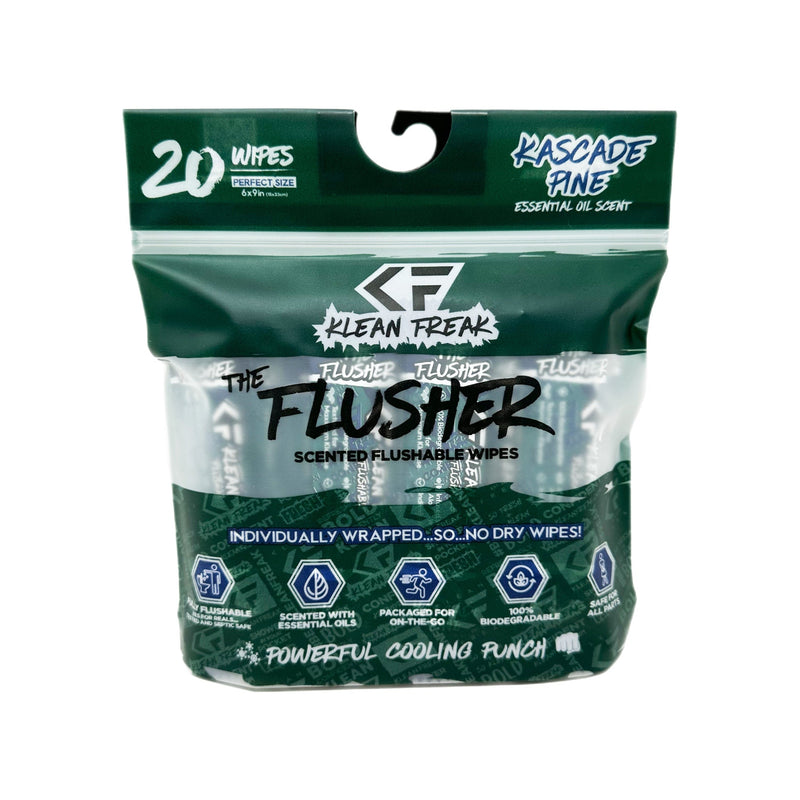 Load image into Gallery viewer, The Flusher 20 Pack - Flushable Wipes