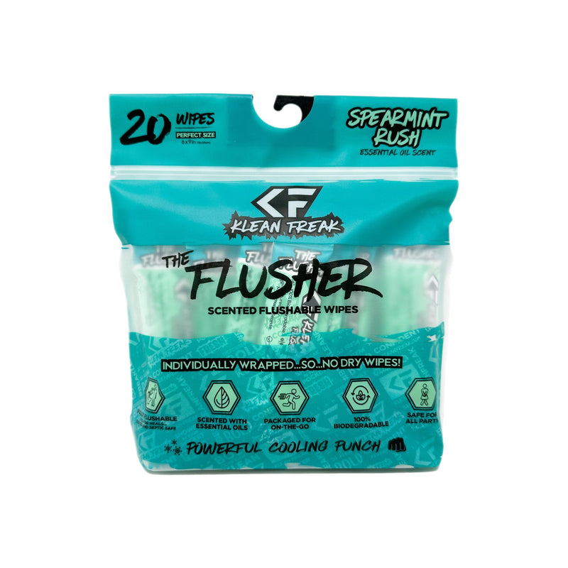 Load image into Gallery viewer, The Flusher 20 Pack - Flushable Wipes