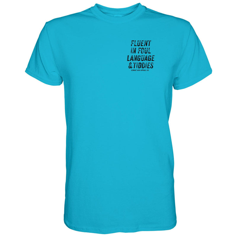 Load image into Gallery viewer, Fluent In Foul Language and Tiddies Men's T-Shirt