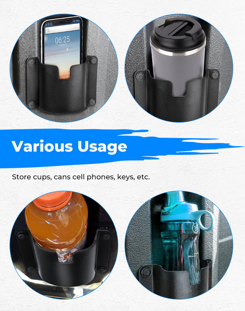 Load image into Gallery viewer, Drink Cup Holder Door Mount for Honda Pioneer 700-4/1000-5