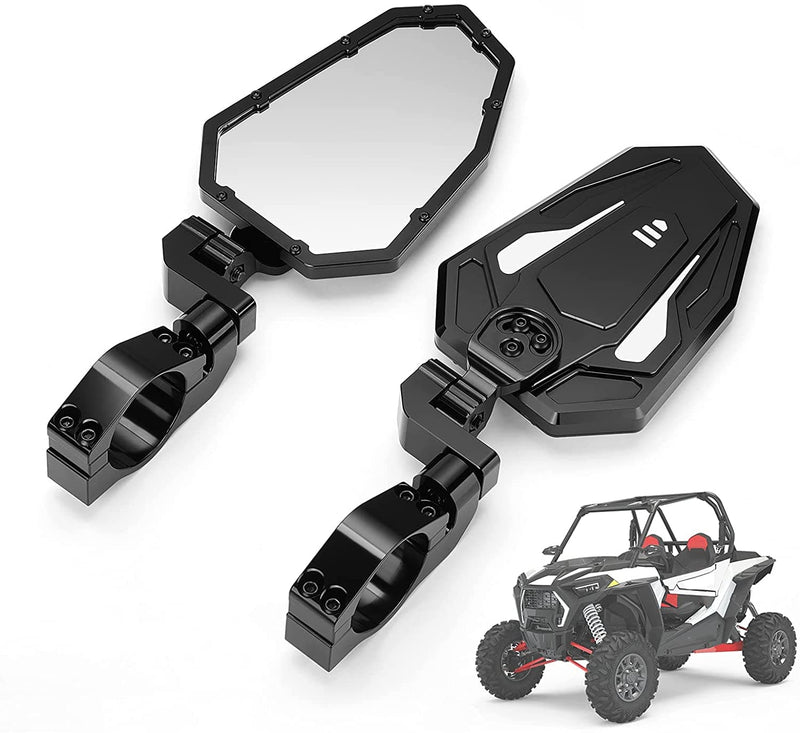 Load image into Gallery viewer, UTV Rear View Side Mirrors for Can Am Maverick X3/ RZR w/ 1.75"-2" roll bar (1 pair)