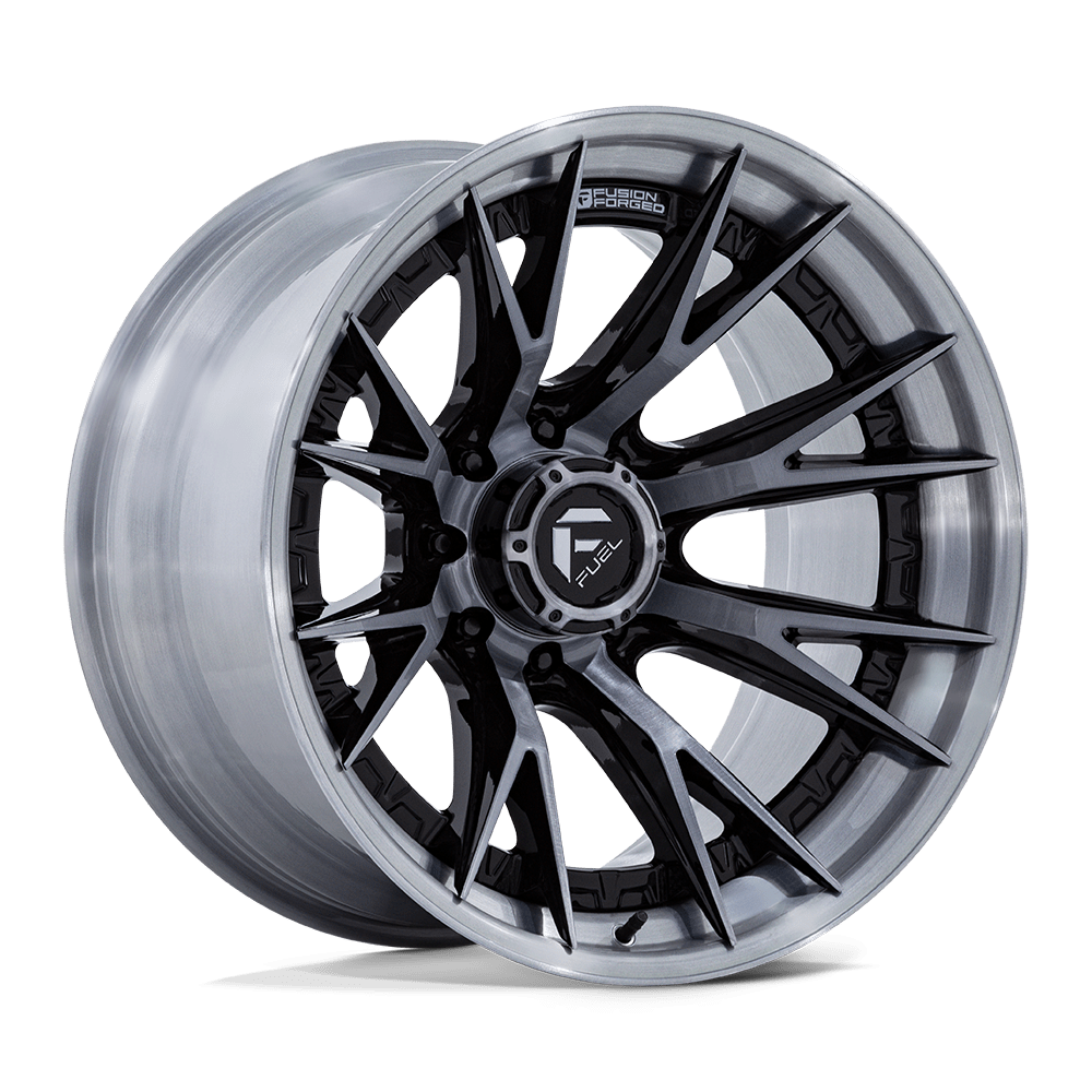 Fuel 1 Pc Fc402 Catalyst Gloss Black With Brushed Gray Tint Face & Lip