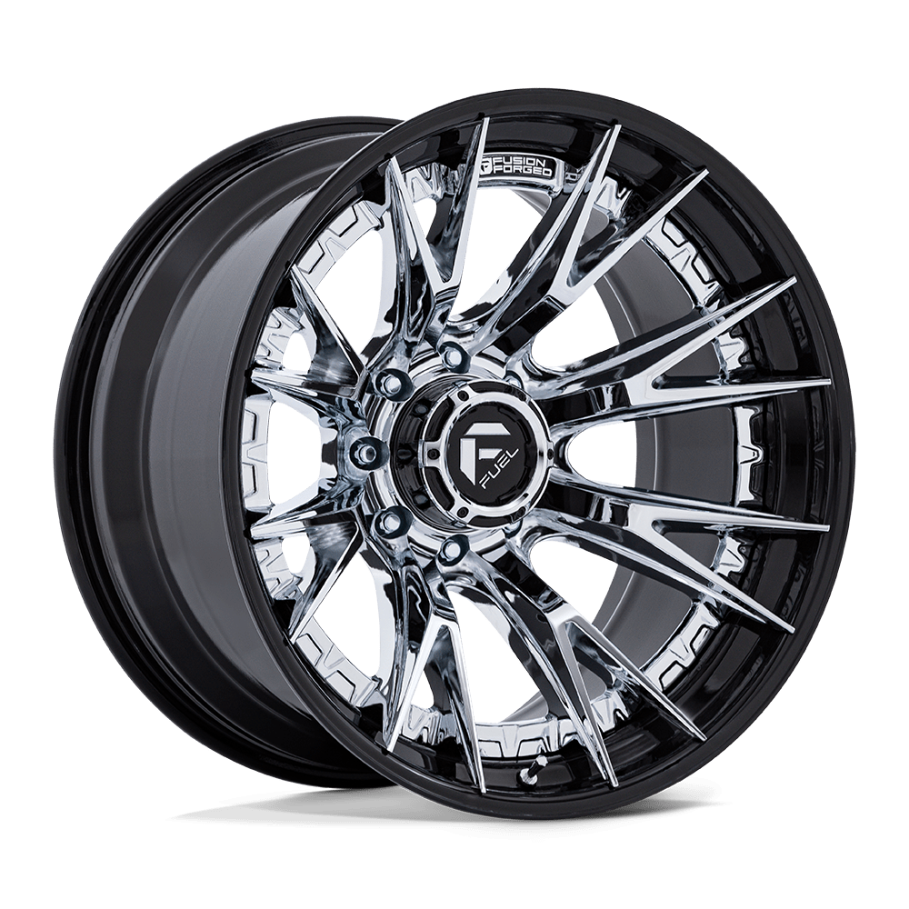 Fuel 1 Pc Fc402 Catalyst Chrome With Gloss Black Lip