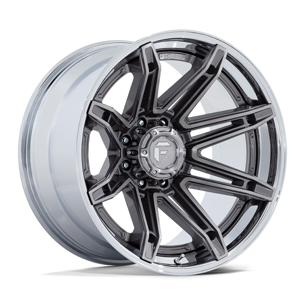 Fuel 1 Pc Fc401 Brawl Platinum With Chrome Lip