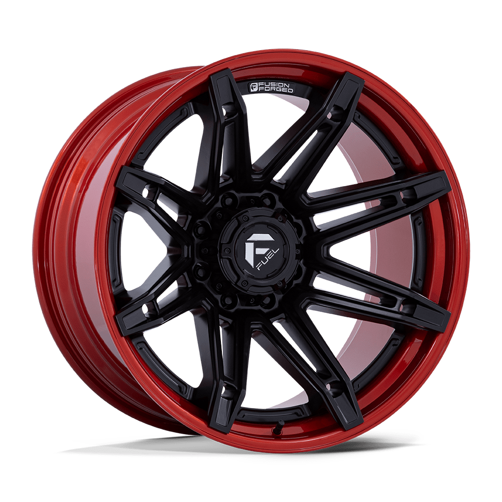 Fuel 1 Pc Fc401 Brawl Matte Black With Candy Red Lip