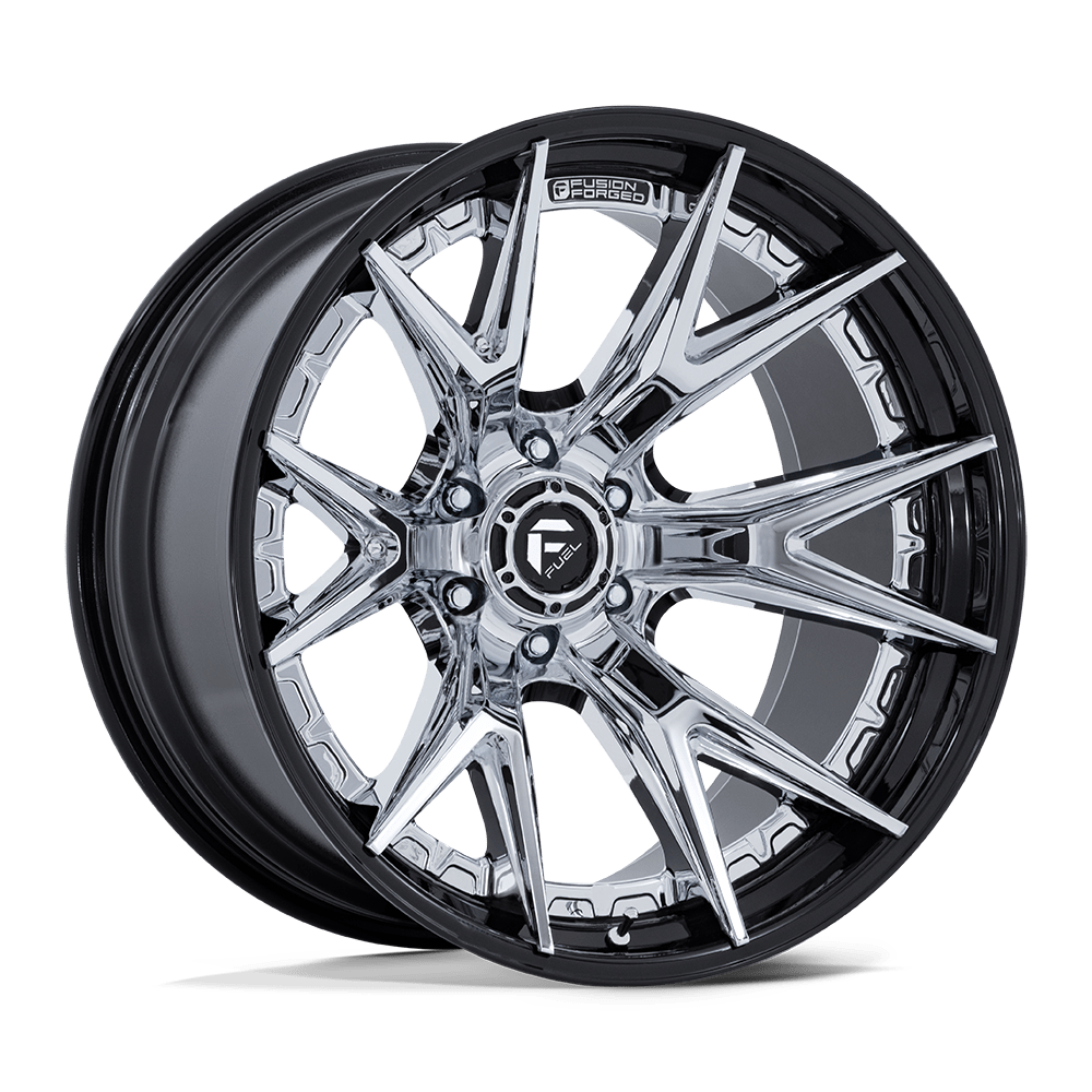 Fuel 1 Pc Fc402 Catalyst Chrome With Gloss Black Lip