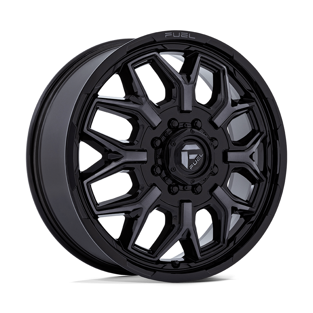 Fuel 1 Pc D875 Flux Dually Gloss Black Brush Fc Gray Tint