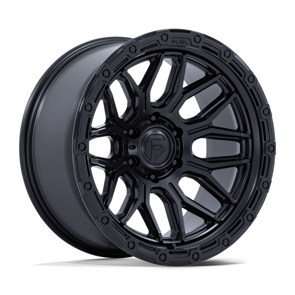 Fuel 1 Pc Fc881 Surge Matte Black W/ Gloss Black Lip