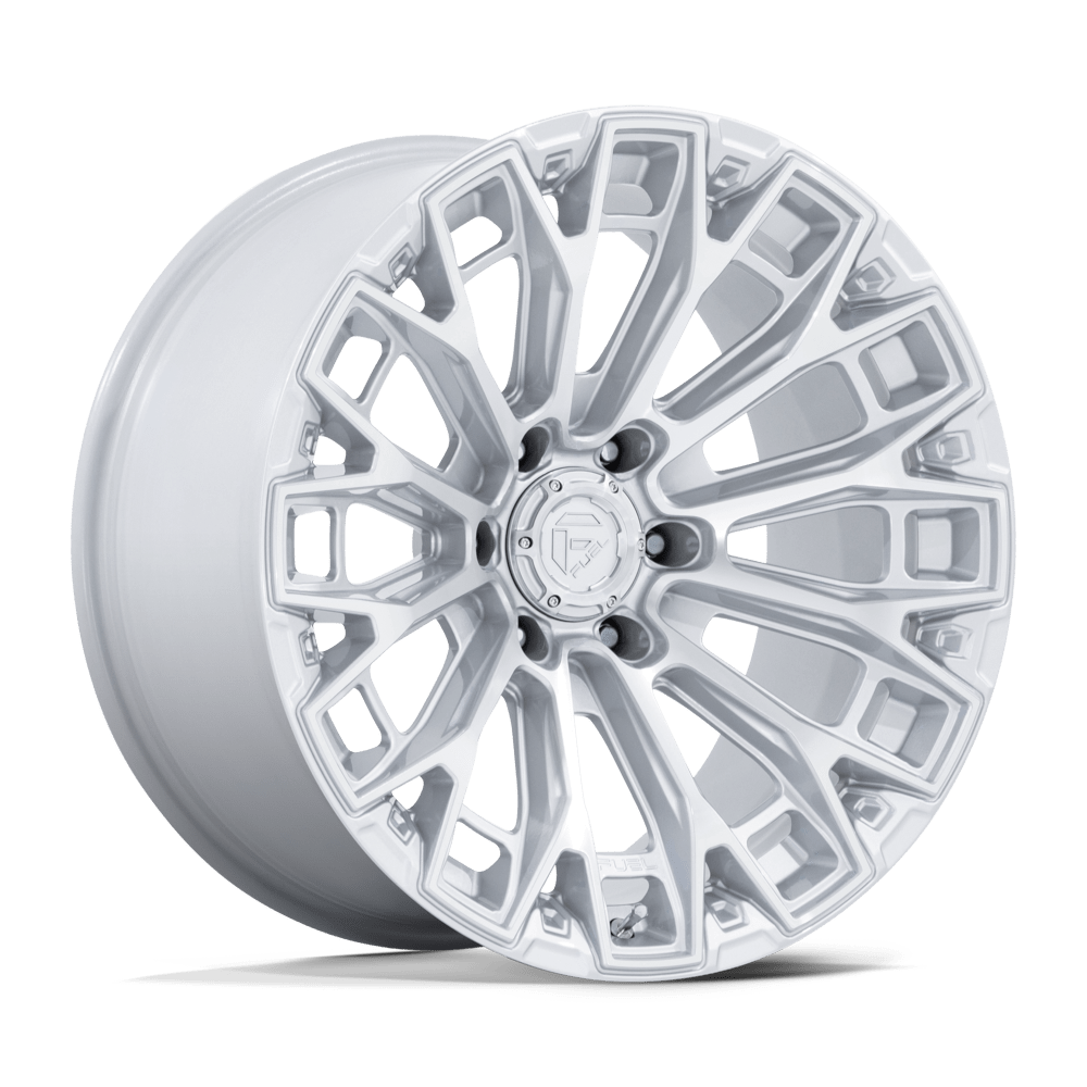 Fuel 1 Pc Fc882 Trax Gloss Silver W/ Machined Face
