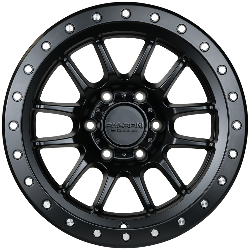 Load image into Gallery viewer, T7 - Matte Black 17x9