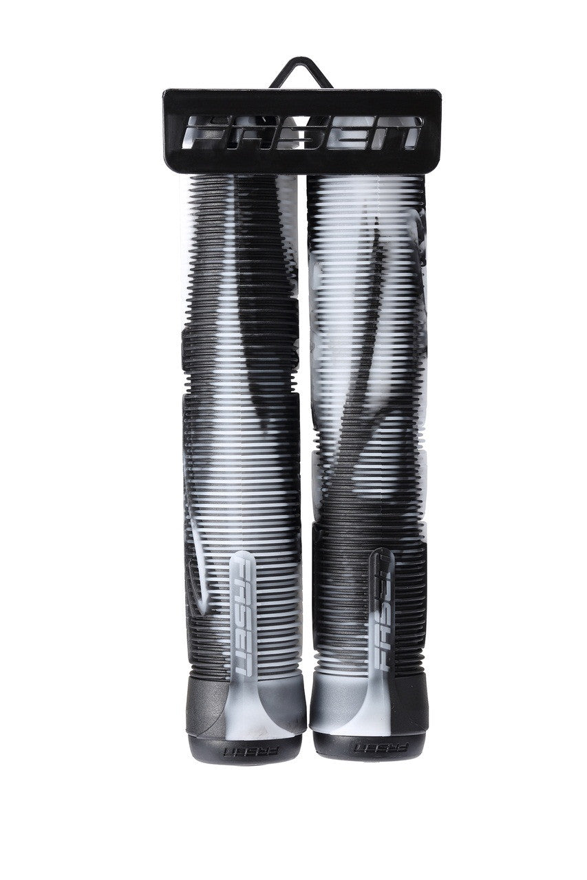 Fasen Fast Hand Grips - Black/White (Pair)