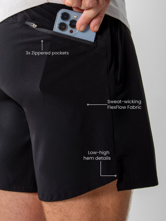 FlexFlow Functional Shorts Black
