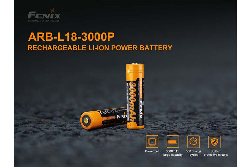Load image into Gallery viewer, Fenix ARB-L18-3000P Rechargeable Li-ion Battery