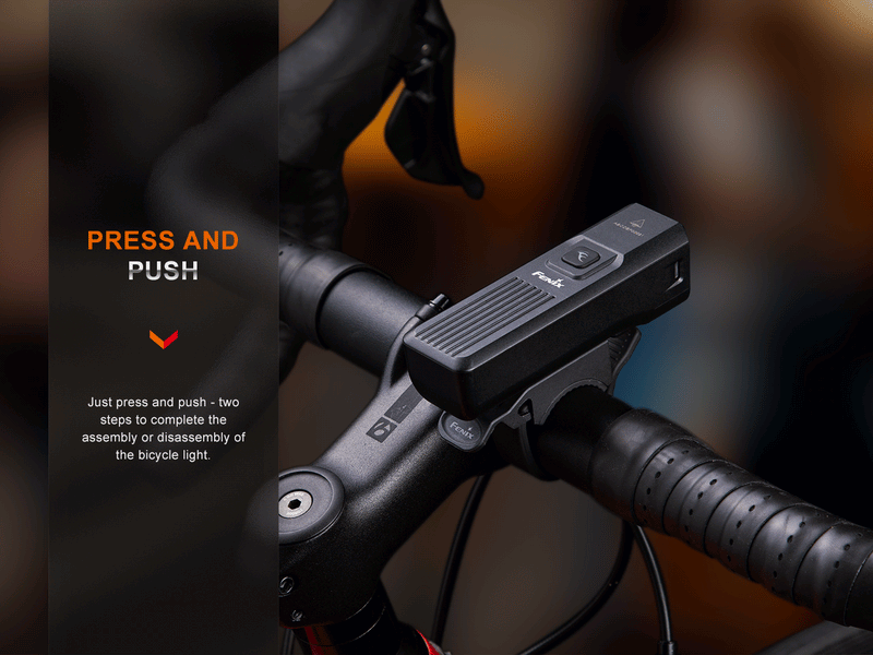 Load image into Gallery viewer, Fenix BC15R Lightweight Rechargeable Bicycle Light