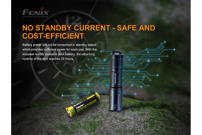 Load image into Gallery viewer, Fenix E01 V2.0 AAA LED Flashlight