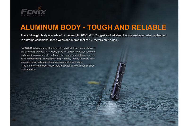 Load image into Gallery viewer, Fenix E01 V2.0 AAA LED Flashlight