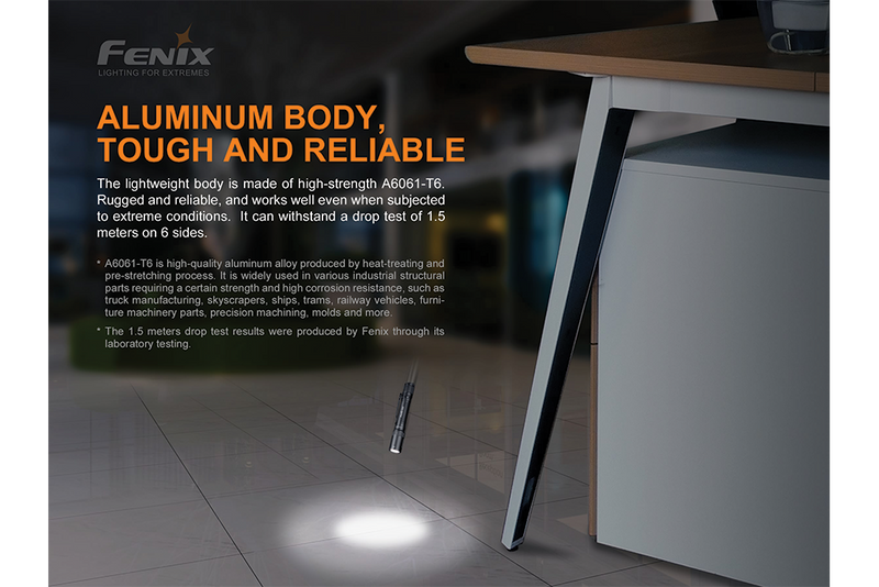 Load image into Gallery viewer, Fenix E20 V2.0 EDC Flashlight - 350 Lumens