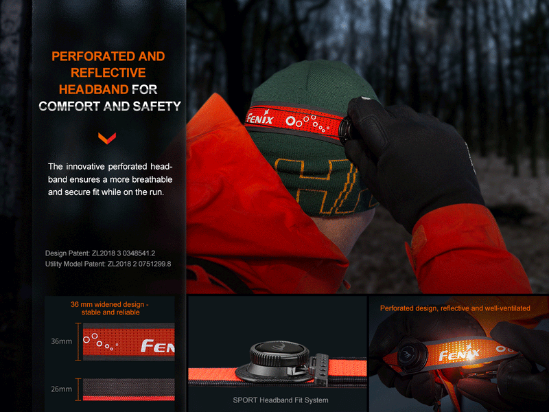 Load image into Gallery viewer, Fenix HL32R-T Trail Running LED Headlamp - 800 Lumens