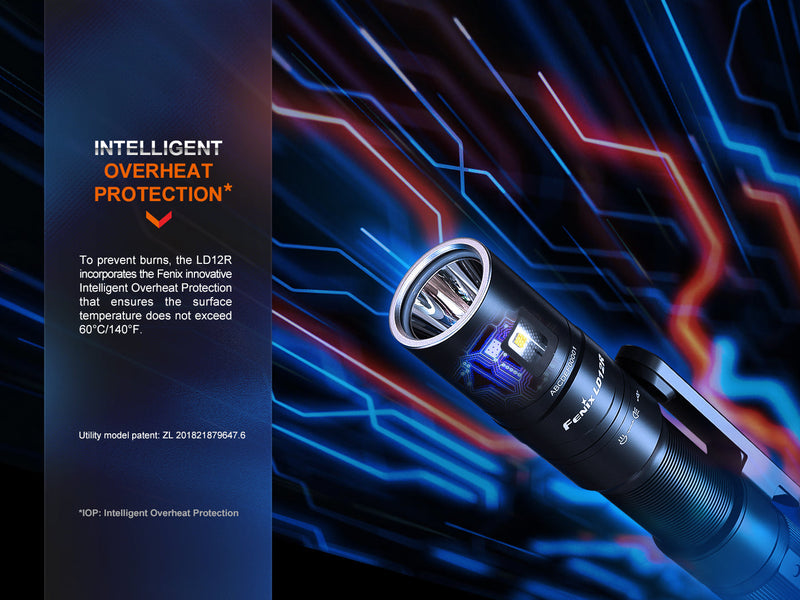 Load image into Gallery viewer, Fenix LD12R Dual Light Flashlight - 600 Lumens