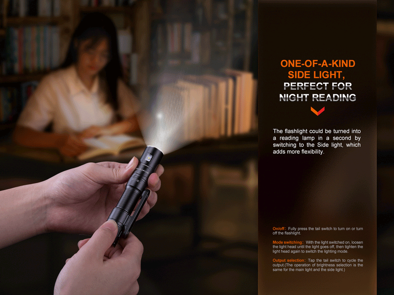 Load image into Gallery viewer, Fenix LD12R Dual Light Flashlight - 600 Lumens