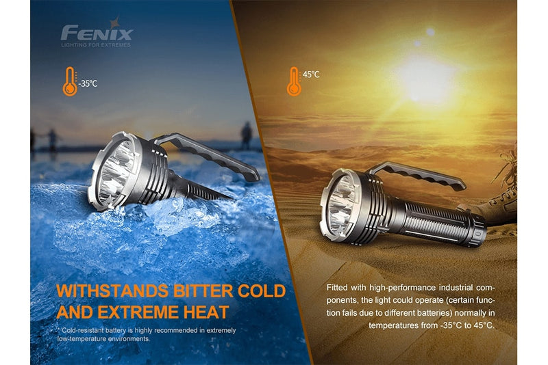 Load image into Gallery viewer, Fenix LR80R Rechargeable LED Searchlight - 18000 Lumens