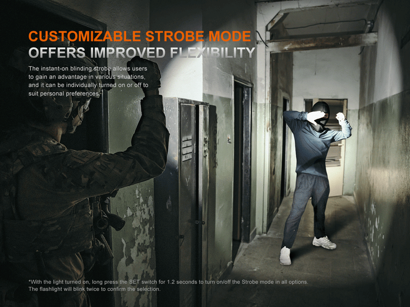Load image into Gallery viewer, Fenix PD35R ACE Multi-mode Tactical Flashlight
