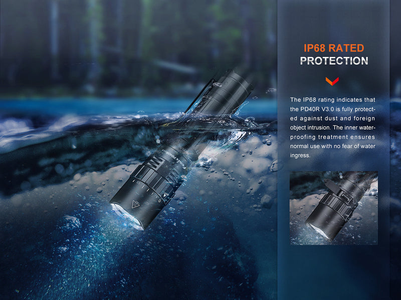Load image into Gallery viewer, Fenix PD40R V3 Rechargeable Flashlight