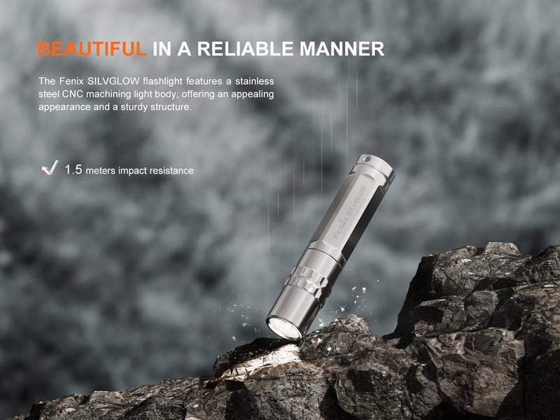 Load image into Gallery viewer, Fenix SilvGlow Limited Edition Collector's AAA Flashlight