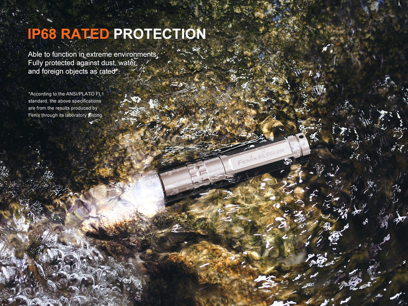 Load image into Gallery viewer, Fenix SilvGlow Limited Edition Collector's AAA Flashlight