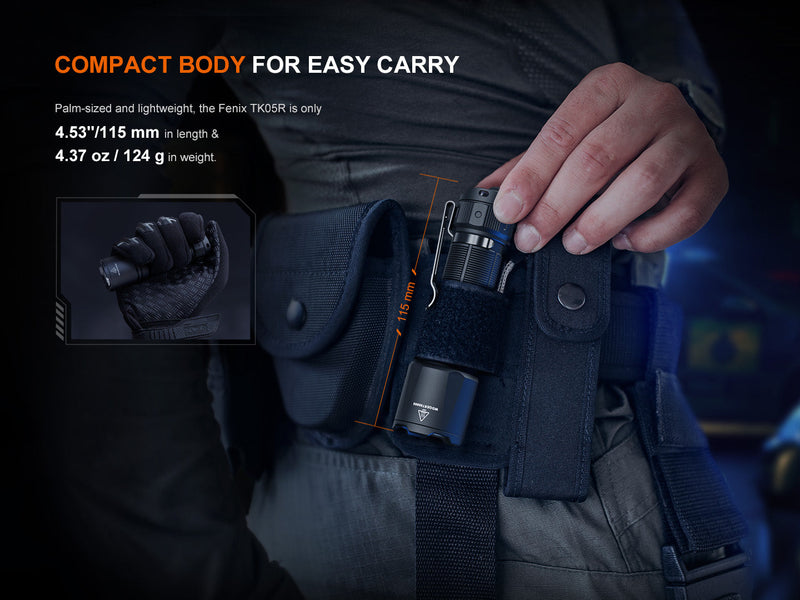 Load image into Gallery viewer, Fenix TK05R Compact Tactical EDC Flashlight