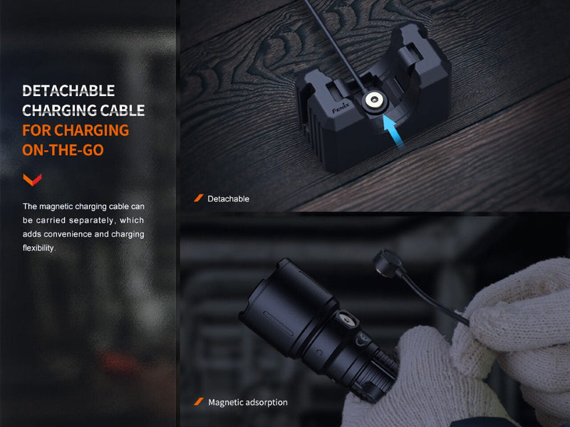 Load image into Gallery viewer, Fenix WF26R Cradle Charging LED Work Flashlight