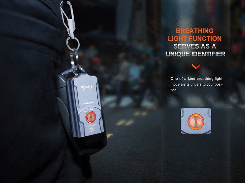 Load image into Gallery viewer, Fenix E03R V2 Keychain Flashlight