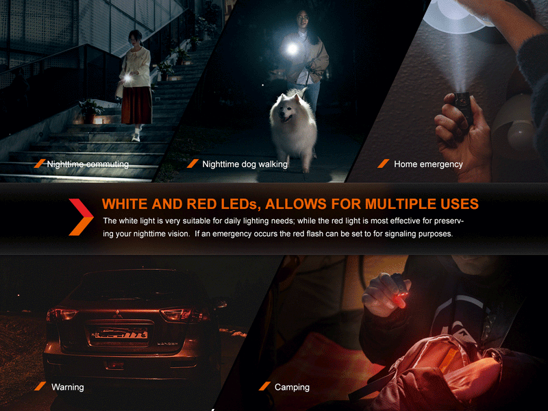 Load image into Gallery viewer, Fenix E03R V2 Keychain Flashlight