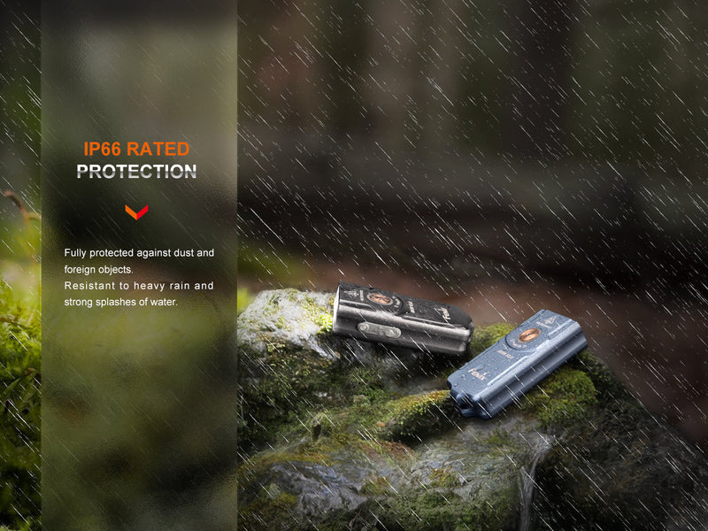 Load image into Gallery viewer, Fenix E03R V2 Keychain Flashlight