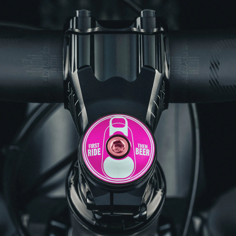 Load image into Gallery viewer, First Ride Then Beer - Bicycle Headset Cap