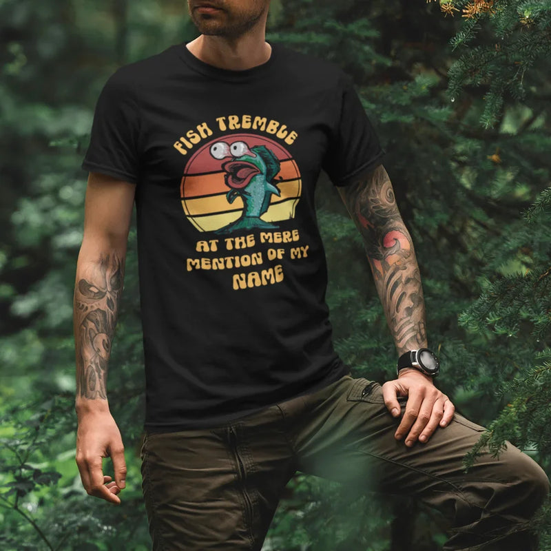 Load image into Gallery viewer, Fish Tremble Man T-Shirt