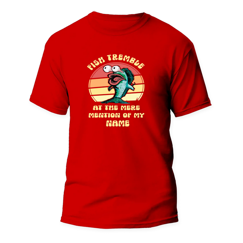 Load image into Gallery viewer, Fish Tremble Man T-Shirt