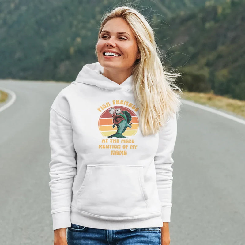 Load image into Gallery viewer, Fish Tremble Unisex Hoodie