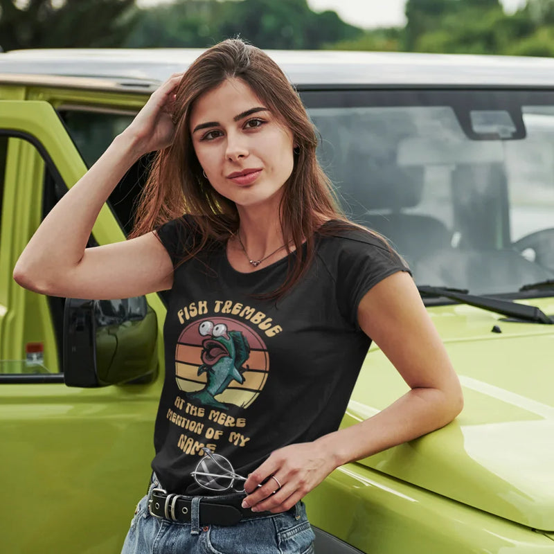 Load image into Gallery viewer, Fish Tremble T-Shirt for Women