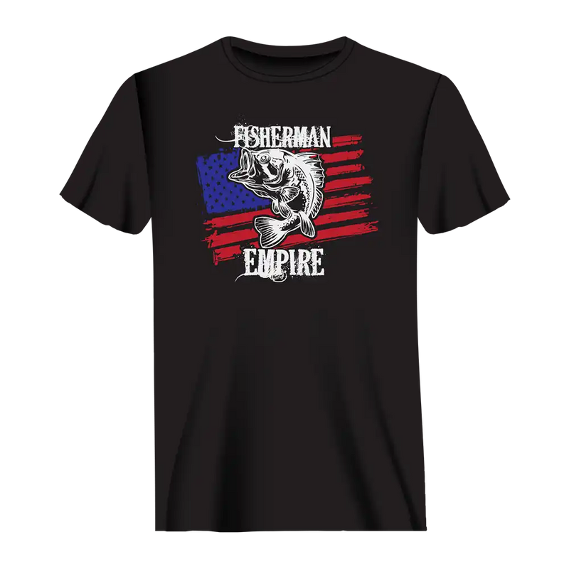 Load image into Gallery viewer, Fisherman American Empire Color Man T-Shirt