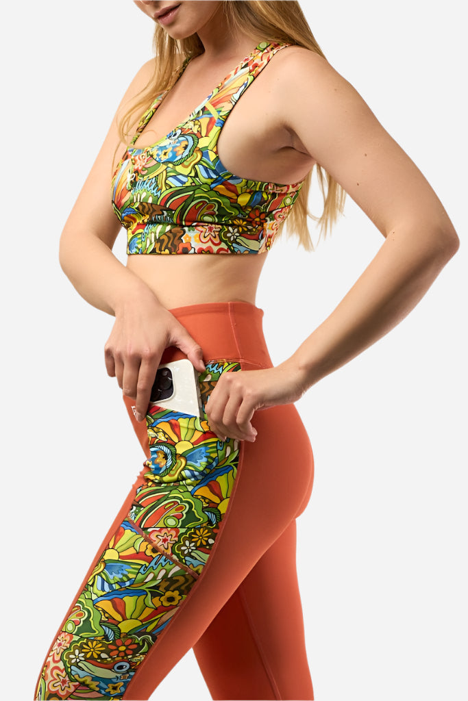 Load image into Gallery viewer, Boho Bass Pocket Leggings