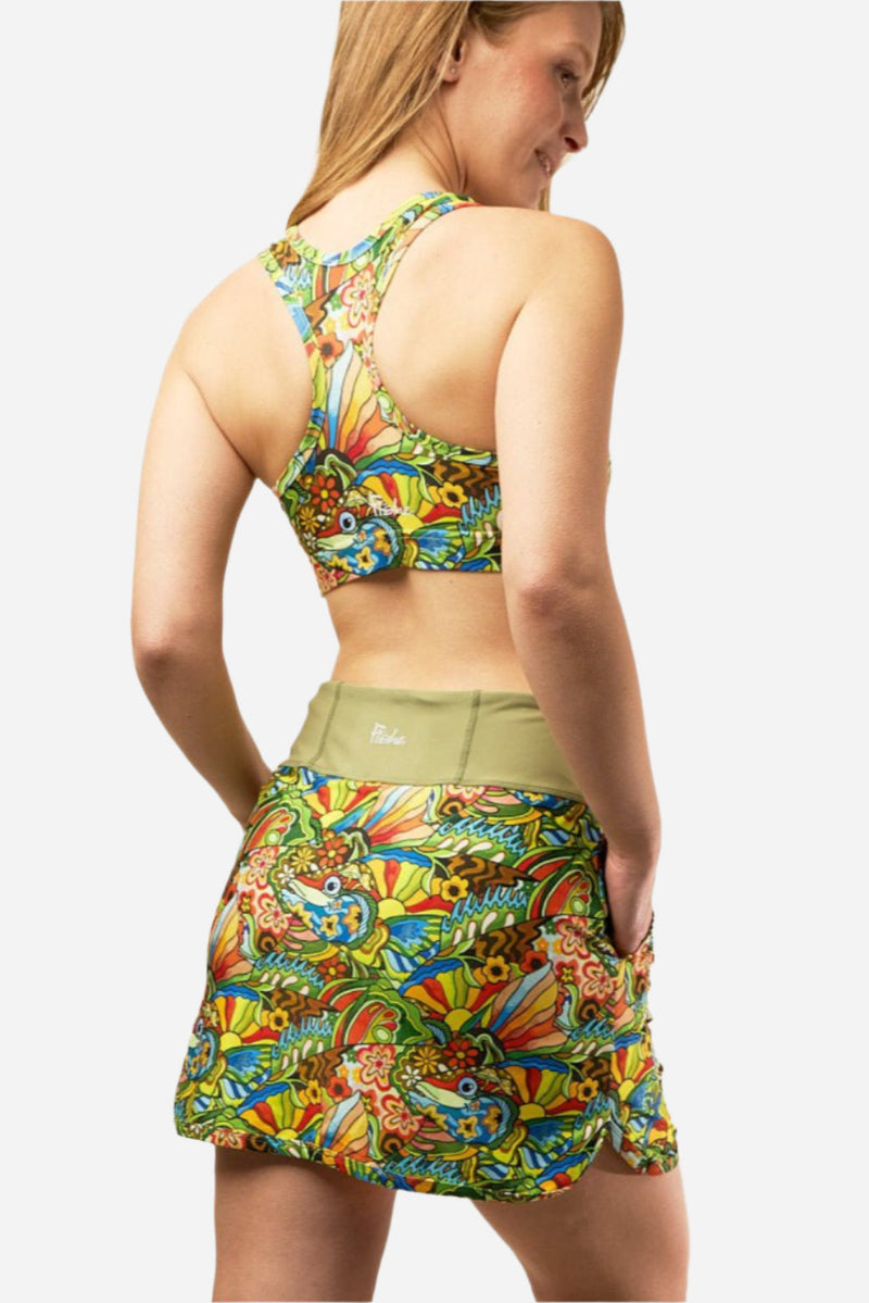 Load image into Gallery viewer, Boho Bass Skort