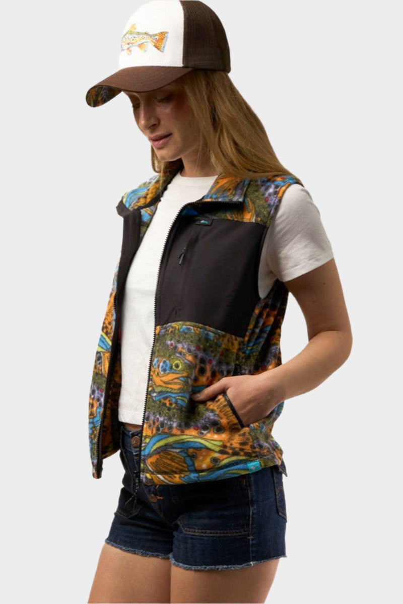 Load image into Gallery viewer, Unbound Brown Fleece Vest
